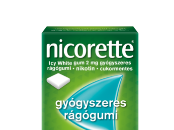 NICORETTE ICY WHITE GUM 2MG GYÓGYSZERES RÁGÓGUMI 30X