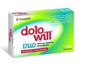 Dolowill Duo 200 mg/500 mg filmtabletta 20x