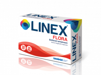 Linex Flora élőflórát tartalmazó étrendkiegészítő kapszula 28x