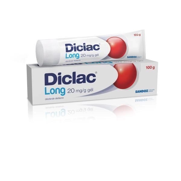 Diclac Long 20 mg/g gél 1x100 g
