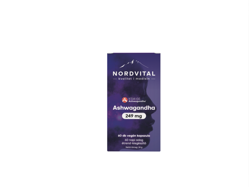 Nordvital Ashwagandha 249 mg kapszula 60 db