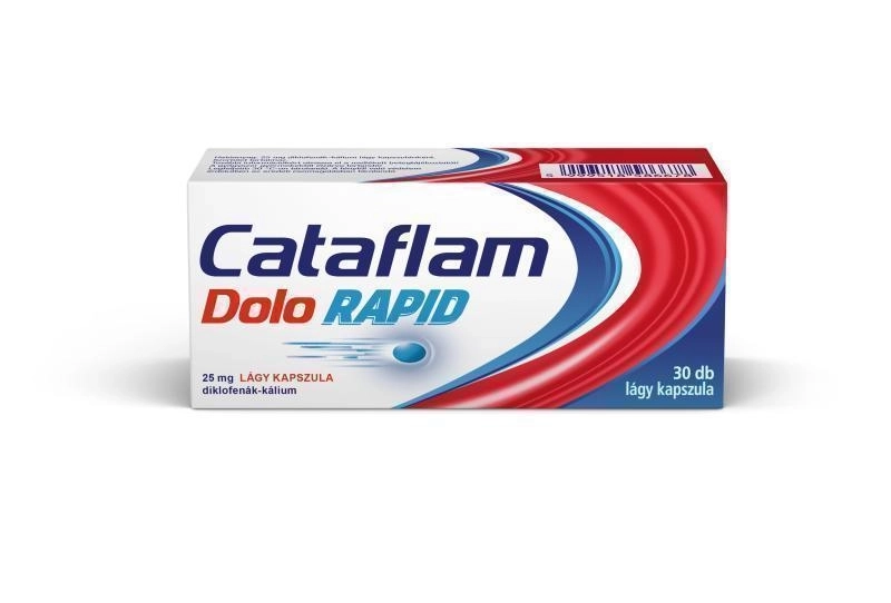 Cataflam Dolo Rapid  25 mg lgy kapszula, 30x