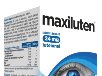 Maxiluten nvnyi kivonatokat, luteint, zeaxantint, A-vitamint, cinket s C-vitamint tartalmaz trend-kiegszt tabletta, 60 db