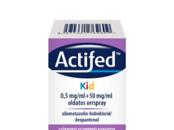 Actifed Kid 0,5 mg/ml+50 mg/ml oldatos orrspray 10 ml