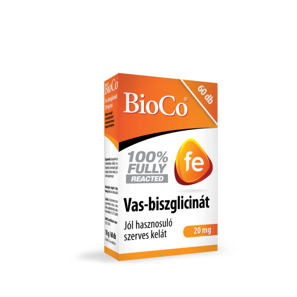 BioCo Vas-biszglicinát 20 mg tabletta, 60 db