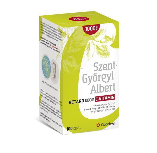 Szent-Györgyi Albert 1000 mg Retard C-vitamin tabletta 100x