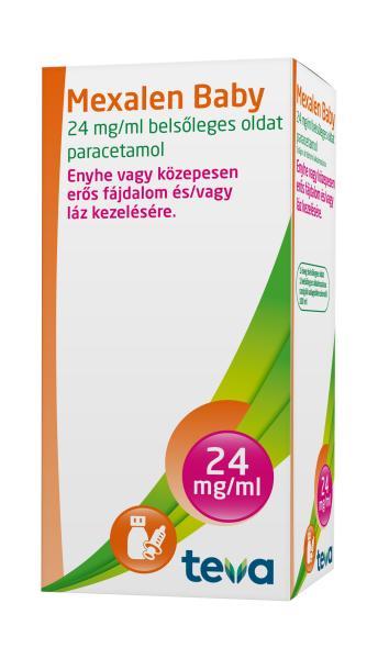 Mexalen Baby 24mg/ml belsőleges oldat