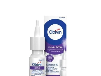 Otrivin EXTRA 1 mg/ml + 50 mg/ml adagol oldatos orrspray, 10 ml