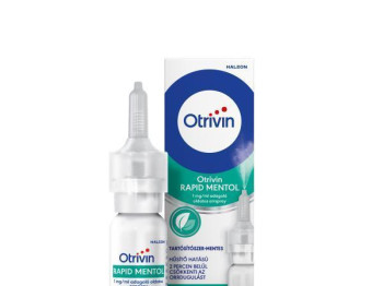 Otrivin RAPID MENTOL 1 mg/ml adagoló oldatos orrspray, 10 ml