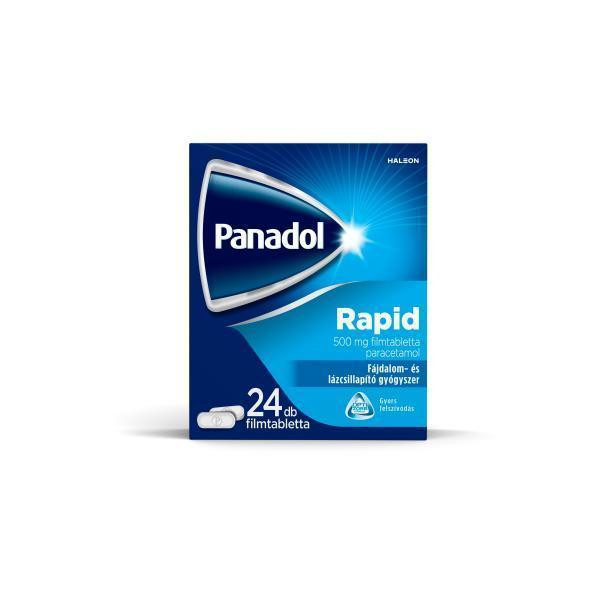 Panadol Rapid 500 mg filmtabletta, 24x