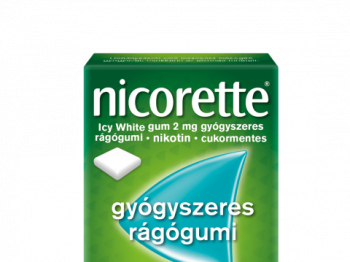 NICORETTE ICY WHITE GUM 2MG GYÓGYSZERES RÁGÓGUMI 30X