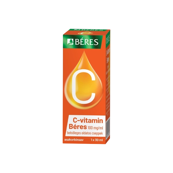 C-vitamin Bres 100mg/ml belsleges oldatos cseppek, 30 ml