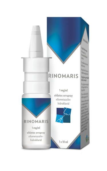 Rinomaris 1 mg/ml oldatos orrspray 10 ml