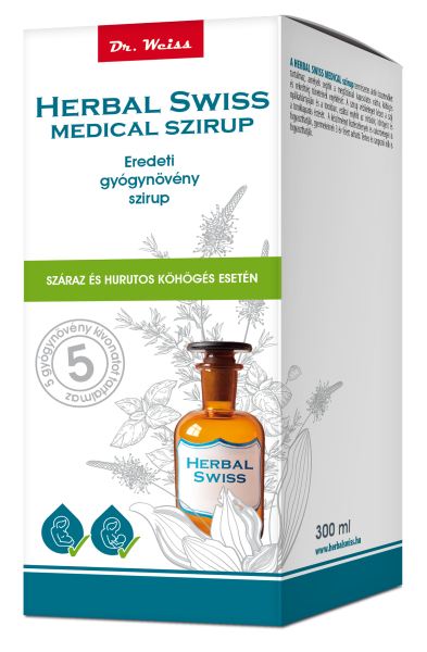 HERBAL SWISS Medical szirup 300 ml