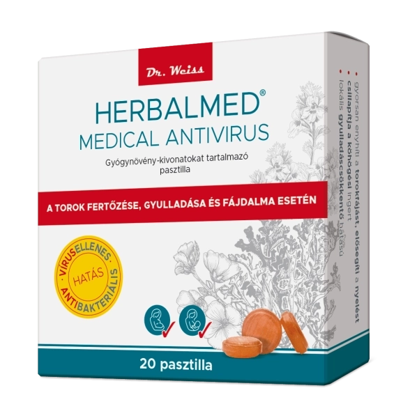 HERBALMED  Medical pasztilla 20x