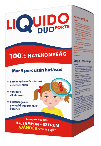 Liquido DuoForte sampon + szérum 200ml +125 ml