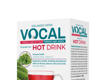 Vocal Hot Drink forró italpor Feketeribizli ízű 10db