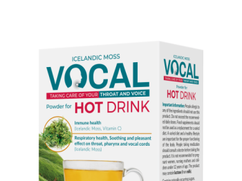 Vocal Hot Drink forró italpor Méz és Citrom ízű 10 db