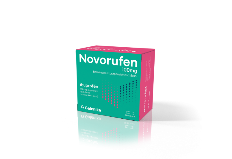 NOVORUFEN 100 mg belsőleges szuszpenzió tasakban 20x 5 ml
