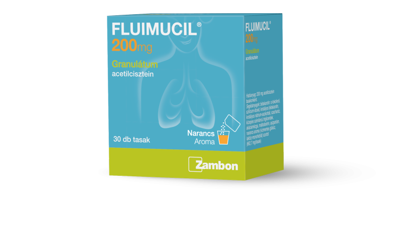 Fluimucil® 200 mg granulátum