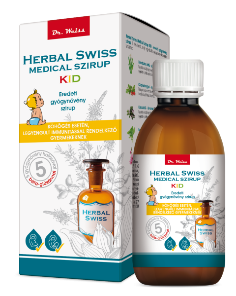HERBAL SWISS KID szirup 150 ml
