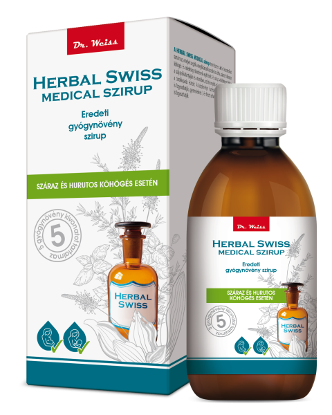 HERBAL SWISS Medical szirup 150 ml