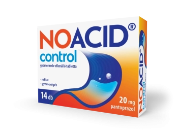 Noacid Control 20 mg gyomornedv-ellenll tabletta