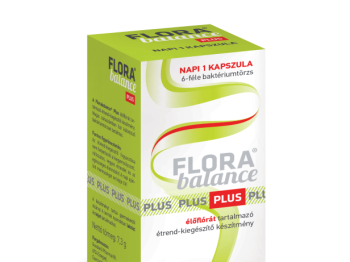 Florabalance Plus élőflórát tartalmazó étrend-kiegészítő kapszula 15x