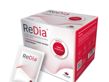 ReDia® Étrend-kiegészítő granulátum növényi eredetű rosttal