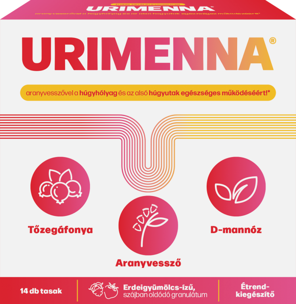 Urimenna étrend-kiegészítő granulátum, 14x