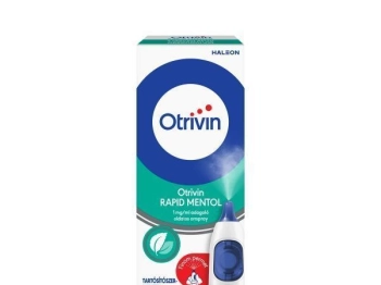 (J) Otrivin RAPID MENTOL 1 mg/ml adagol oldatos orrspray, 10 ml