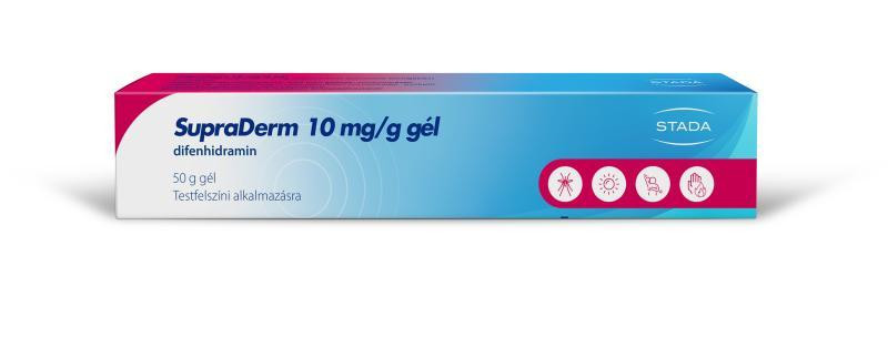 SupraDerm 10 mg/g gél, 50 g