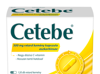 Cetebe 500 mg retard kemény kapszula, 120 db