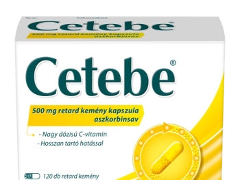 Cetebe 500 mg retard kemny kapszula, 120 db