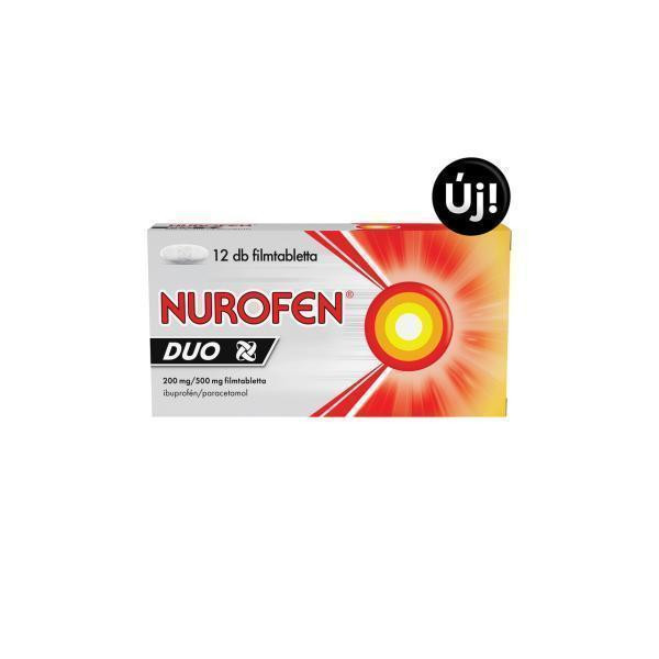 Nurofen Duo 200mg/500mg filmtabletta 12x