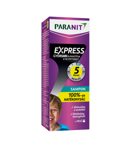 Paranit Express Sampon 200ml+fésű
