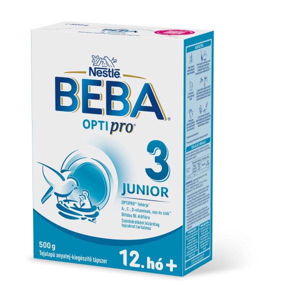 BEBA Optipro 3 tejalapú anyatej-kiegészítő tápszer 500g