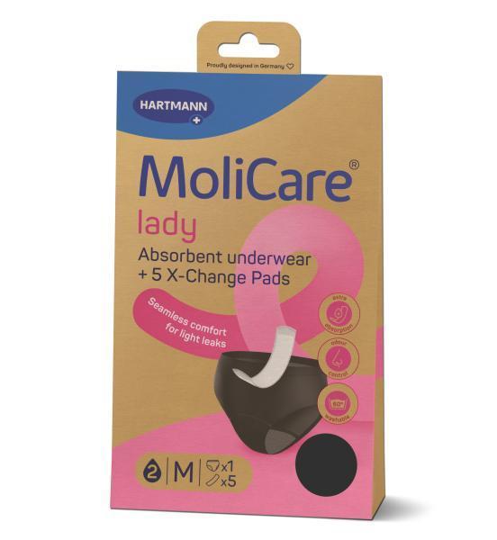 MoliCare Lady mosható női alsónemű M 5db betéttel (1+5db)