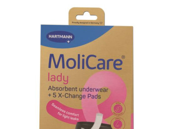 MoliCare Lady mosható női alsónemű M 5db betéttel (1+5db)