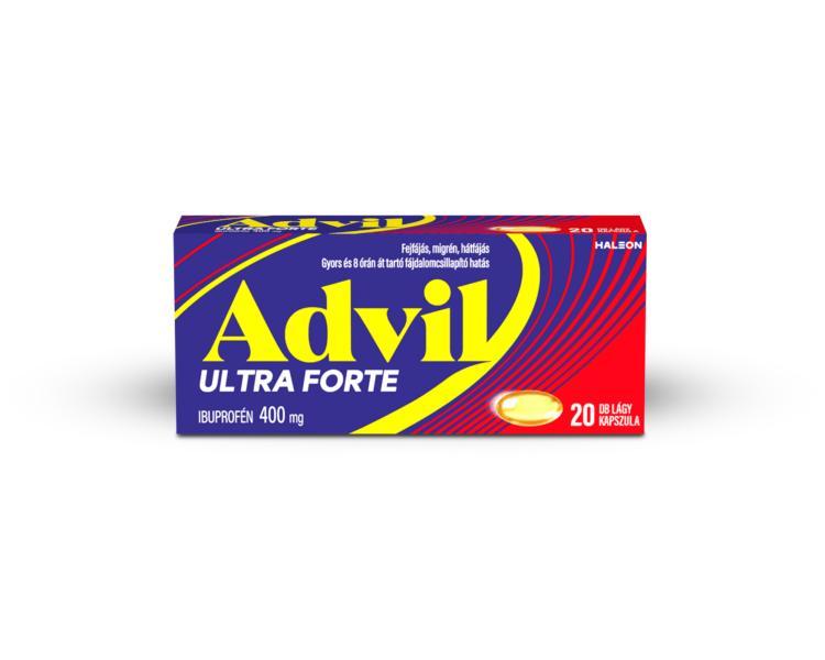 Advil Ultra Forte lágy kapszula, 20x