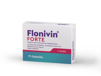 Flonivin® FORTE élőflórát és inulint tartalmazó étrend-kiegészítő kapszula, 20 db