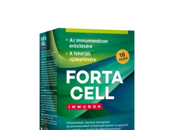 Fortacell Immuno+ vitaminokat, svnyi anyagokat s aminosavakat tartalmaz por oldathoz
