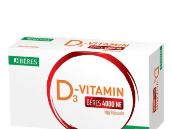 D3-vitamin Béres 4000 NE lágy kapszula 