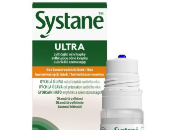 Systane® Ultra tartósítószer- mentes lubrikáló szemcsepp 10 ml