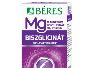 Béres Magnézium-biszglicinát + B6 kapszula, 60 db