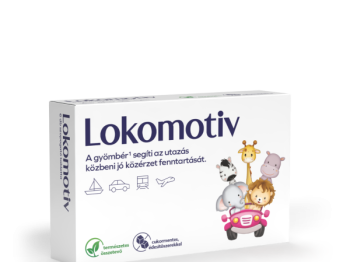 Lokomotiv gyömbért tartalmazó, cukormentes étrend-kiegészítő szopogató tabletta  