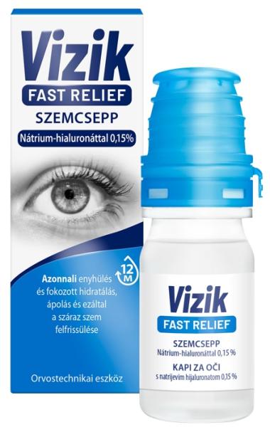 Vizik Fast relief szemcsepp 10 ml