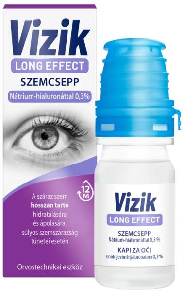 Vizik Long effect szemcsepp 10 ml