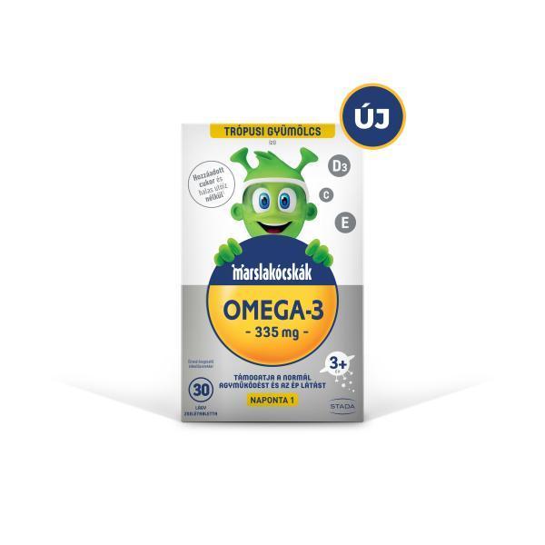 Marslakócskák Omega-3 lágy zselétabletta 