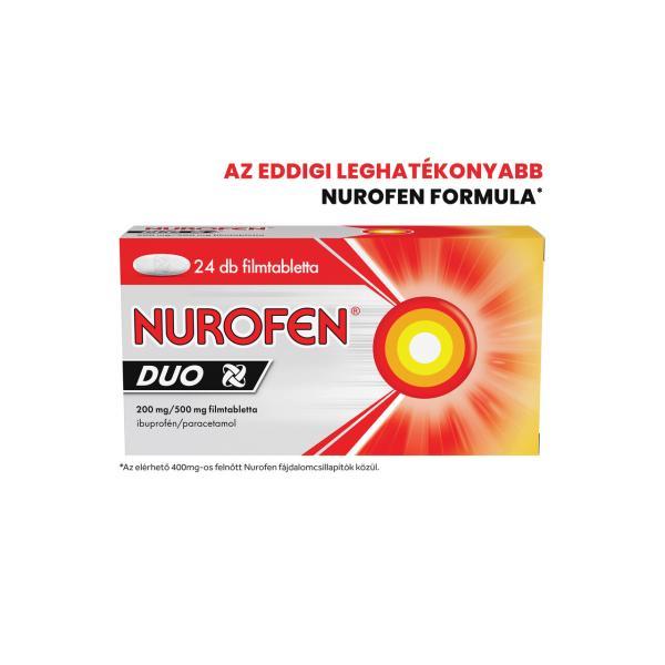 Nurofen Duo 200mg/500mg filmtabletta 24x